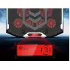 Supporto di raffreddamento per laptop da gaming Conceptronic THYIA ERGO con 6 ventole, 43,2 cm (17