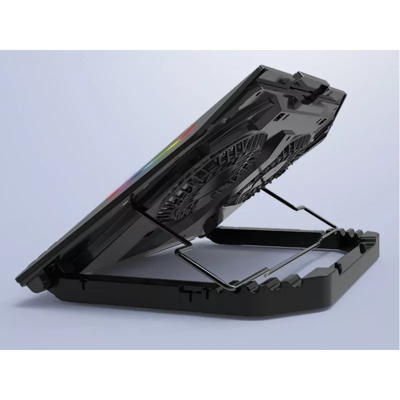 Supporto di raffreddamento per laptop da gaming Conceptronic THYIA ERGO con 2 ventole, 43,2 cm (17