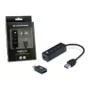 Hub USB Conceptronic HUBBIES hub USB 3.0 4 porte con adattatore USB-C OTG
