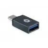 Hub USB Conceptronic HUBBIES hub USB 3.0 4 porte con adattatore USB-C OTG