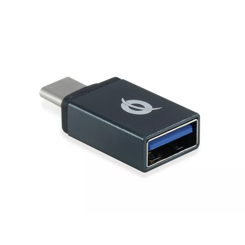 Hub USB Conceptronic HUBBIES hub USB 3.0 4 porte con adattatore USB-C OTG