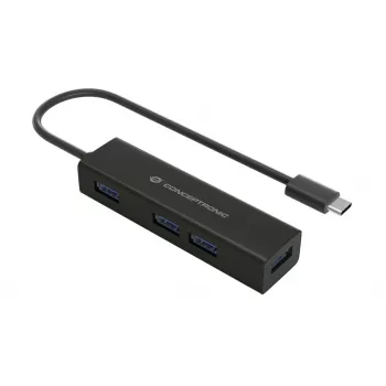Hub Conceptronic HUBBIES USB-C a 4 porte USB 3.0