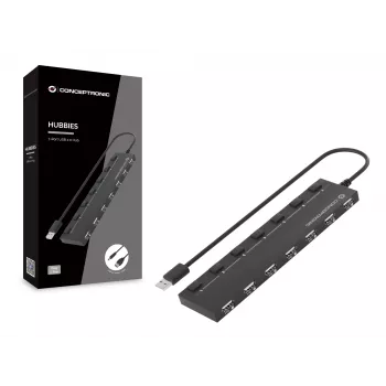 Hub Conceptronic HUBBIES 7 porte USB 2.0