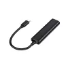 Hub Conceptronic HUBBIES 4 porte USB 3.0, 2 porte USB-C e 2 USB-A, case in alluminio, connettore maschio USB-C