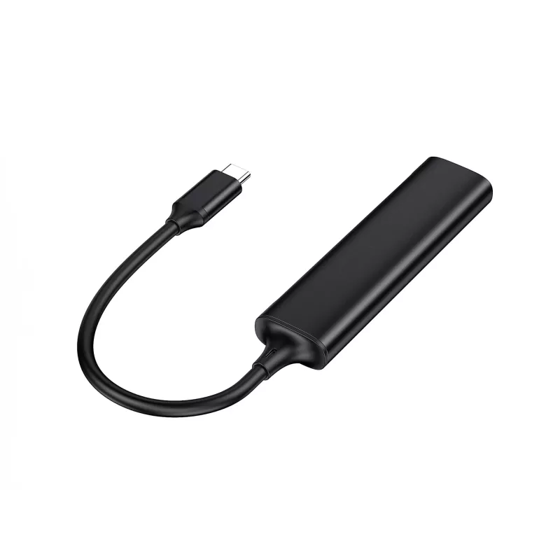 Hub Conceptronic HUBBIES 4 porte USB 3.0, 2 porte USB-C e 2 USB-A, case in alluminio, connettore maschio USB-C