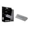 Combinazione hub-caricabatterie Conceptronic HUBBIES18G 10-in-1 60W USB 3.0, cavo 2-in-1 USB-C-USB-A, USB 3.2 Gen 1