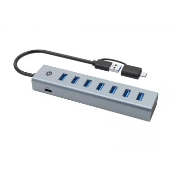 Hub Conceptronic HUBBIES21G 7 porte USB 3.0, 5 Gbit/s, USB-A x 7