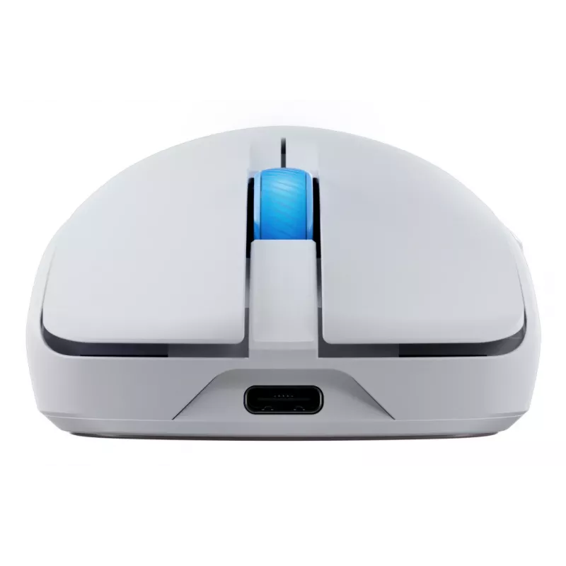 Mouse da gaming ASUS ROG Harpe II Ace, per destrorsi, ottico 42.000 DPI, RF Wireless + Bluetooth + USB Type-A, 5 tasti, bianco