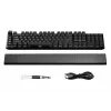 be quiet! Light Mount Silent Linear DE ISO tastiera gaming USB QWERTZ tedesco nero
