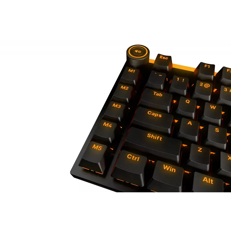 be quiet! Light Mount Silent Tactile DE ISO tastiera gaming USB QWERTZ tedesco nero