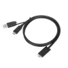 Targus ACC1133GLX cavo USB USB 3.2 Gen 1 (3.1 Gen 1) 1 m USB C nero