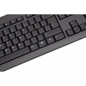 TERRA 1500 Con filo [US/EU] Tastiera Universale USB QWERTY Inglese US Nero