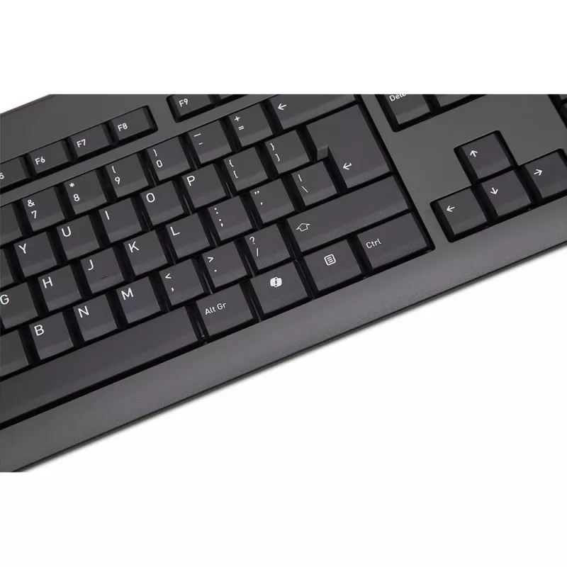 TERRA 1500 Con filo [US/EU] Tastiera Universale USB QWERTY Inglese US Nero