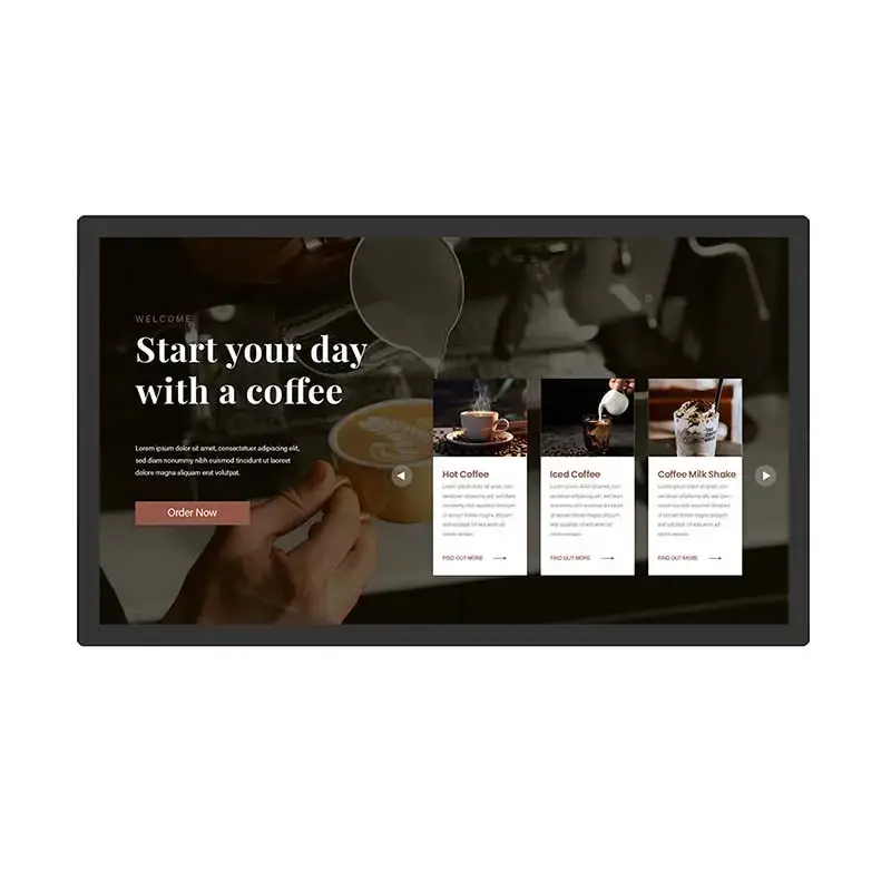 AG Neovo TX-3203 Signage Display piatto interattivo 80 cm (31,5 pollici) LCD 500 cd/m² Full HD nero touchscreen