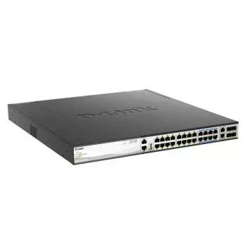 D-Link DMS-3130-30PS Switch di rete Managed L3 2.5G Ethernet (100/1000/2500) Power over Ethernet (PoE) 1U nero