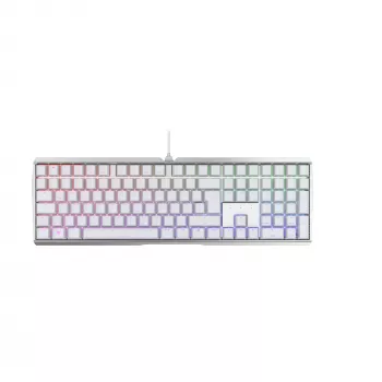 Tastiera da gaming CHERRY MX 3.0S RGB USB QWERTZ tedesco bianco 110 tasti