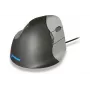 BakkerElkhuizen Evoluent 4, per destrimani, design verticale, laser, 2600 DPI, nero, grigio, argento