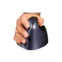 BakkerElkhuizen Evoluent 4 Wireless, per destrorsi, design verticale, laser, RF wireless, 2600 DPI, nero, blu