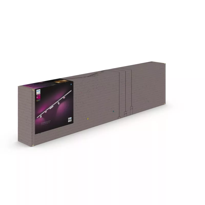 Philips Hue White and colour ambience Perifo kit base per soffitto dritto (4 faretti)