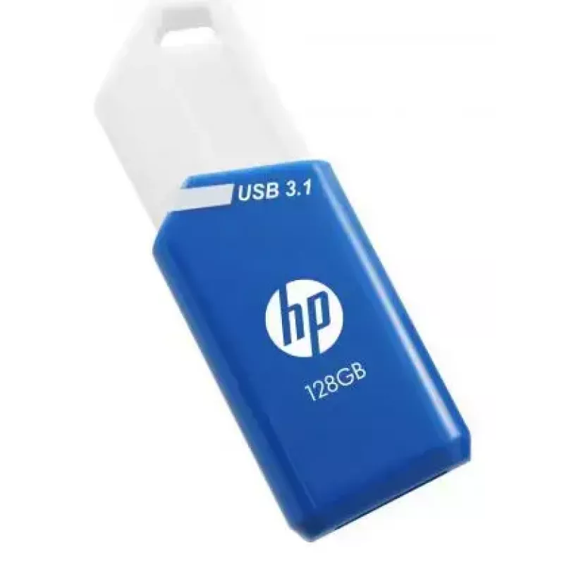 Chiavetta USB HP X755W PACK x3 - 128 GB, USB Type-A 3.2 Gen 1, design a scomparsa, blu/bianco