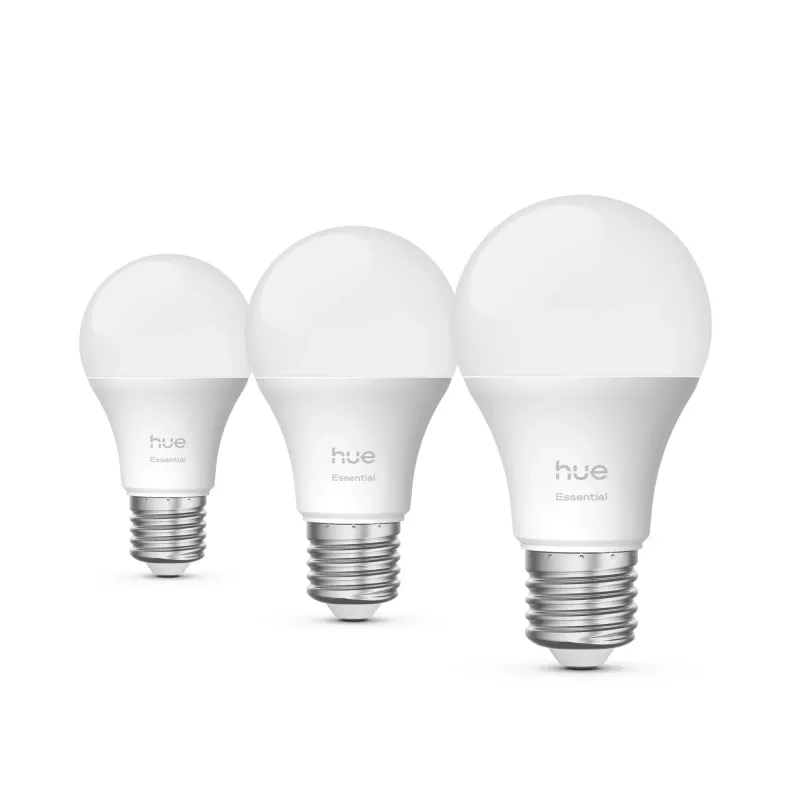 Philips Hue White and colour ambience Essential A60 – lampada smart E27 – 806 lm – 8W – confezione da 3