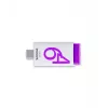 Philips Click chiavetta USB 64 GB USB Type-C 3.2 Gen 1 (3.1 Gen 1) viola, bianco