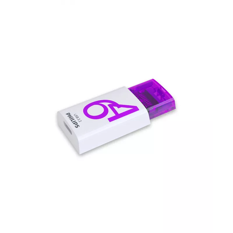 Philips Click chiavetta USB 64 GB USB Type-C 3.2 Gen 1 (3.1 Gen 1) viola, bianco
