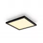 Plafoniera intelligente Philips Hue White Ambience Aurelle Square Panel Bluetooth nero