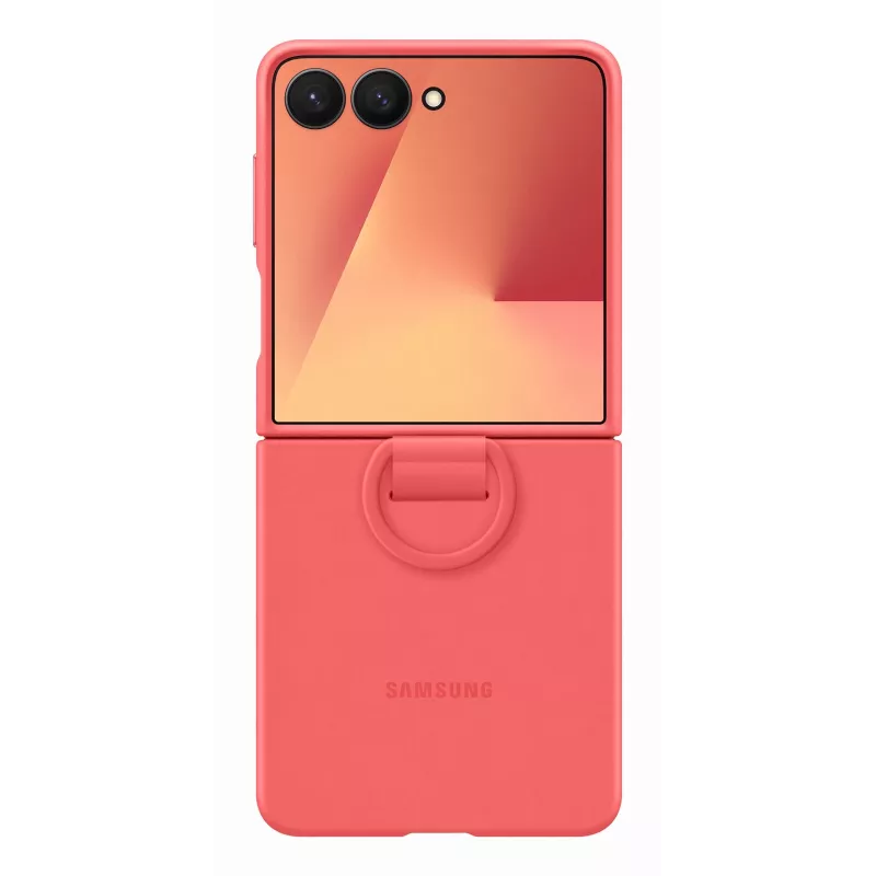 Samsung Ring Case custodia per cellulare 17,4 cm (6,85 inch) Cover rossa