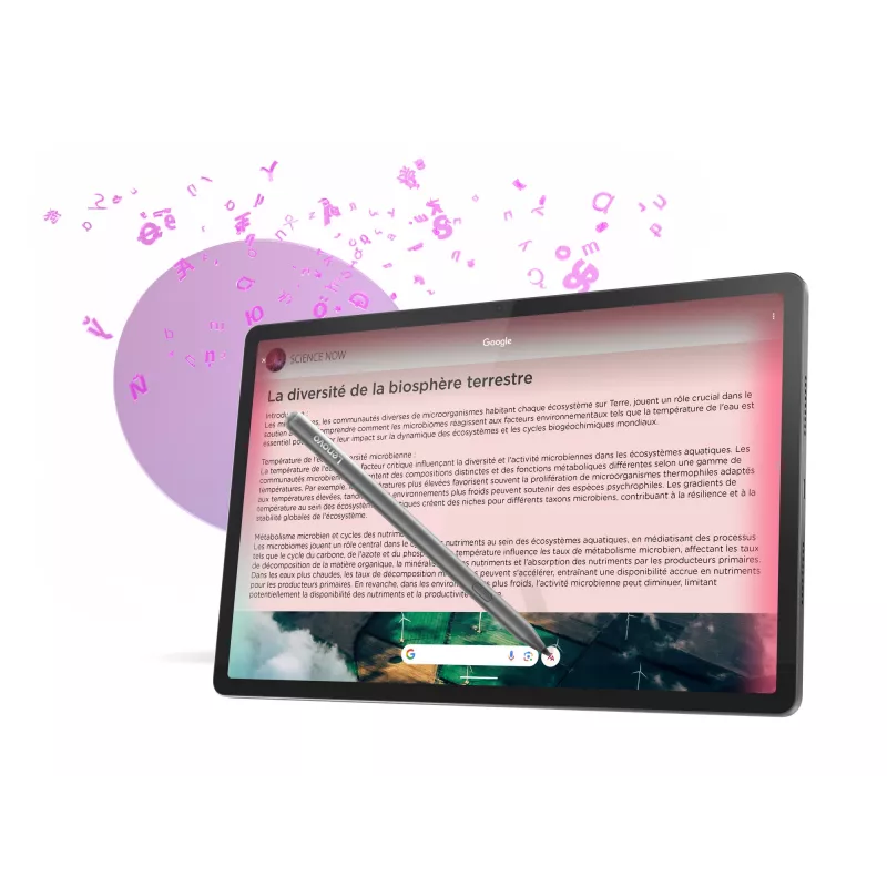 Lenovo Idea Tab Pro ZAE40013GR tablet, 32,3 cm (12,7 pollici) 3K 2944x1840 144 Hz, MTD8300, 8 GB RAM, 256 GB, Wi-Fi, Android 14, con penna, grigio