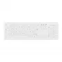 Contour Design Active Key Contour ClassicClean tastiera medicale coperchio rimovibile full-size wireless bianco C8100