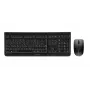 CHERRY DW 3000 tastiera e mouse inclusi universale RF wireless AZERTY belga nero