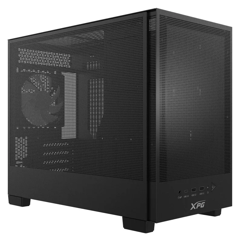 XPG VALOR MESH NANO case mid-tower - nero, midi-tower, PC, nero, micro-ATX, Mini-ITX, SPCC, 17 cm
