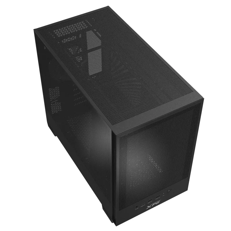 XPG VALOR MESH NANO case mid-tower - nero, midi-tower, PC, nero, micro-ATX, Mini-ITX, SPCC, 17 cm
