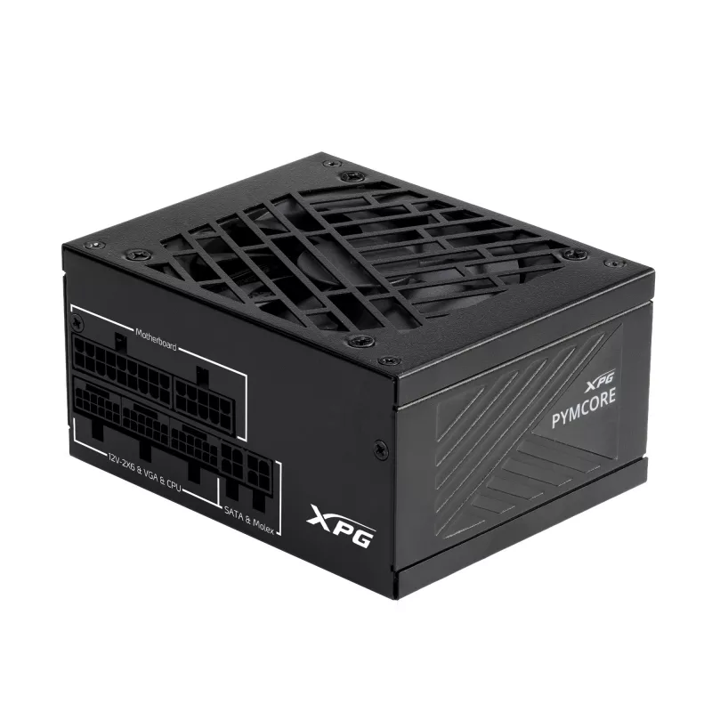 XPG PYMCORE 850W SFX GOLD alimentatore, 850 W, 100 - 240 V, 50/60 Hz, 10 A, 20 A, 70,8 A