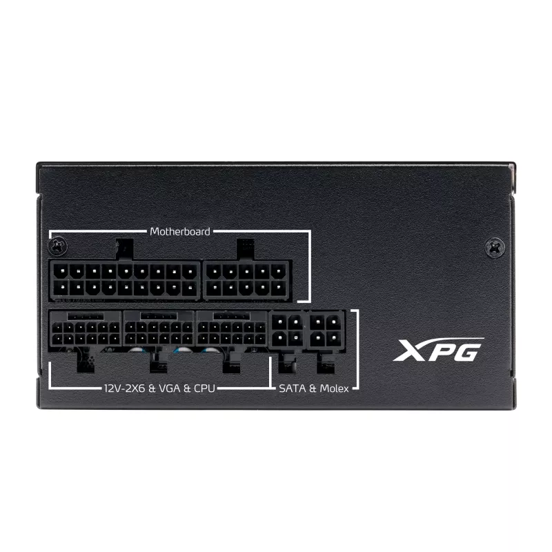 XPG PYMCORE 850W SFX GOLD alimentatore, 850 W, 100 - 240 V, 50/60 Hz, 10 A, 20 A, 70,8 A