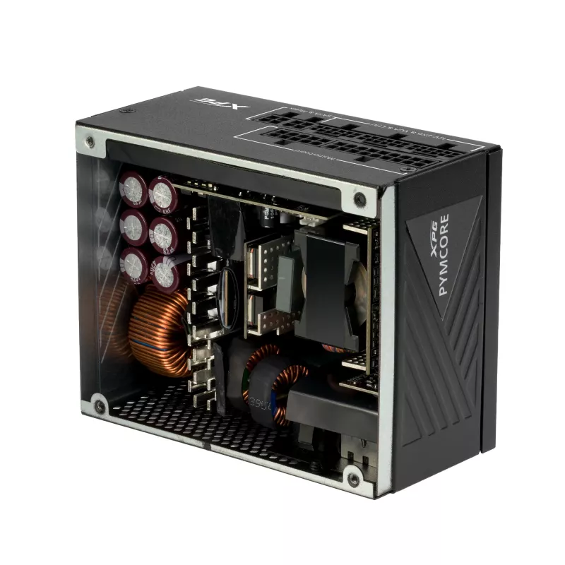 XPG PYMCORE 850W SFX GOLD alimentatore, 850 W, 100 - 240 V, 50/60 Hz, 10 A, 20 A, 70,8 A