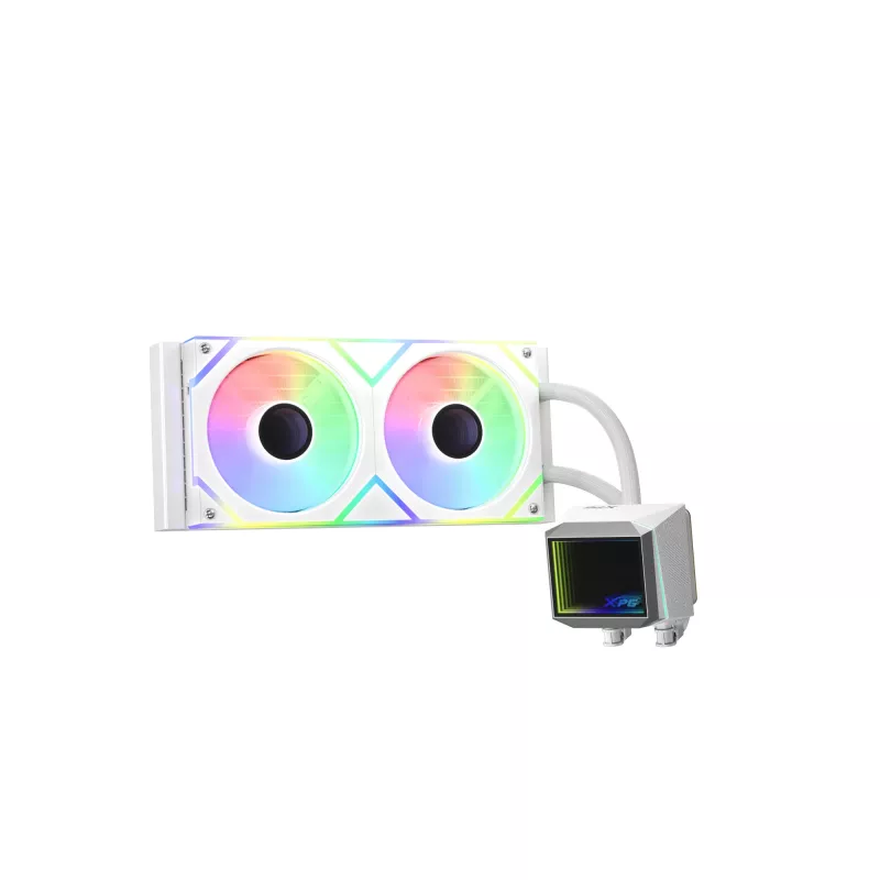 XPG LEVANTE II 240 bianco, sistema di raffreddamento a liquido, 12 cm, 26,7 Sone, bianco