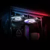 XPG VENTO PRO 120 PWM nero, ventola, 12 cm, 450 U/min, 2500 U/min, nero, bianco