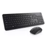 Set tastiera e mouse Dell KM3322W — wireless RF, full-size tedesco QWERTZ, nero