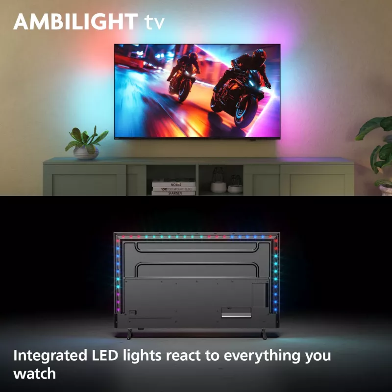 Philips Ambilight 85MLED910/12 65 inch 4K Ultra HD QD-Mini LED Televisore