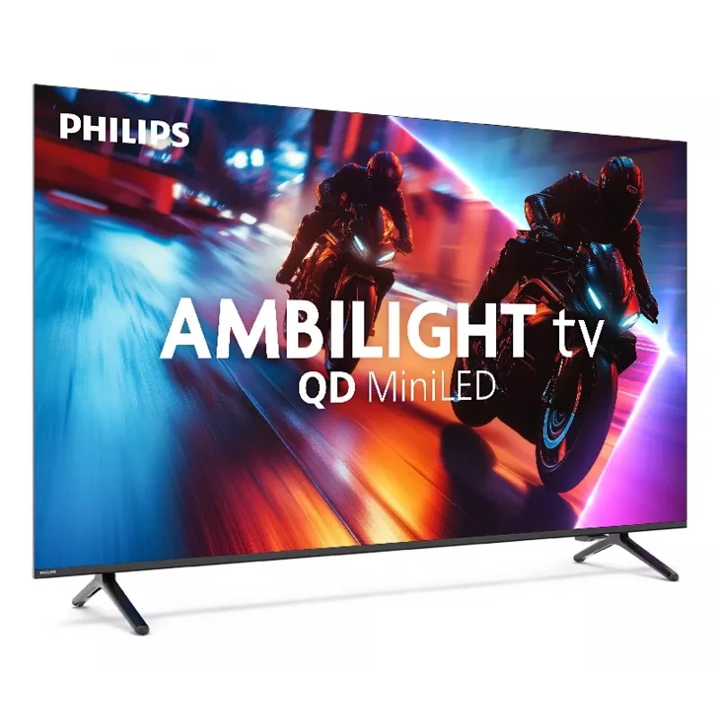Philips Ambilight 55MLED910/12 TV Mini LED QLED 139,7 cm (55 pollici) 4K Ultra HD 144 Hz Smart TV Wi-Fi nero
