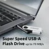 Chiavetta USB Intenso 128 GB USB-A 3.2 Gen 1x1 nero-argento