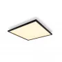 Plafoniera smart Philips Hue Aurelle Square Panel XL, nera