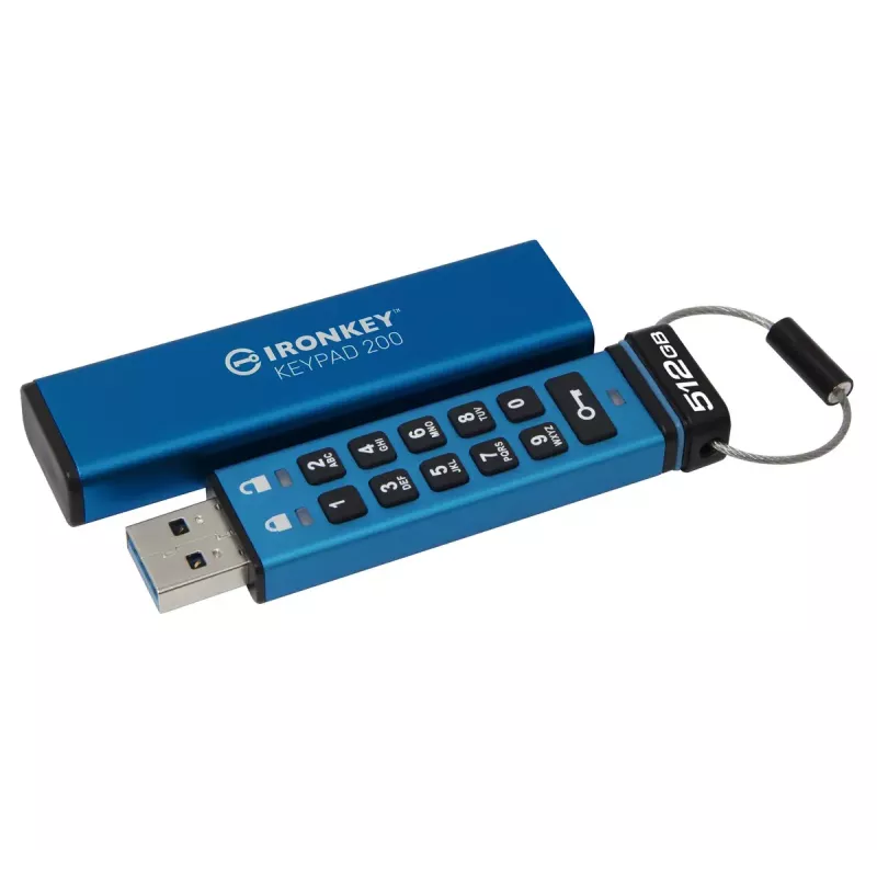 Chiavetta USB Kingston Technology 512GB USB Type-A IronKey 200