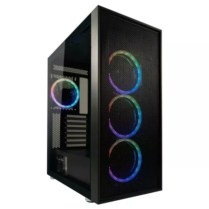 Case PC LC-Power Schwarz_Wanderer_X Midi Tower nero