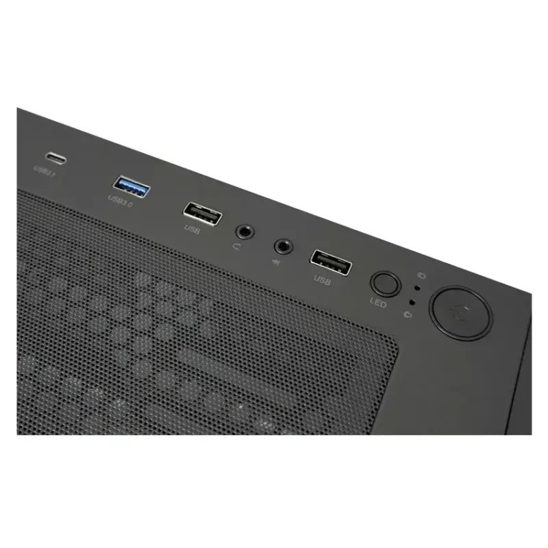 Case PC LC-Power Schwarz_Wanderer_X Midi Tower nero