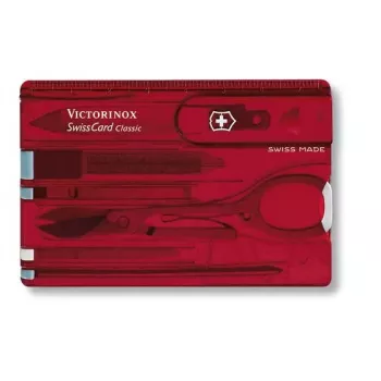 SwissCard Classic Victorinox rosso