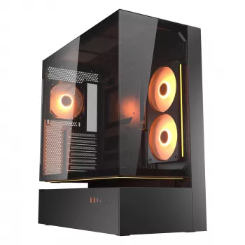 Case Midi-Tower COUGAR, CFV235, ARGB, vetro, nero