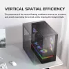 Case Midi-Tower COUGAR, CFV235, ARGB, vetro, nero